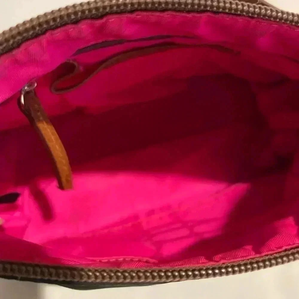 Dooney & Bourke  small Black nylon/  hobo bag